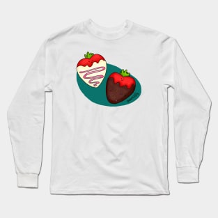 Chocolate Covered Strawberry Long Sleeve T-Shirt